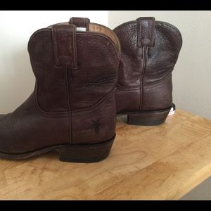 Frye cow boots